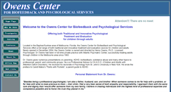 Desktop Screenshot of owenscenter.com